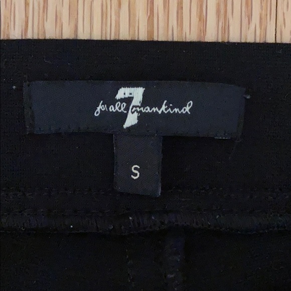 Black small leggings from 7 for All Mankind - Picture 1 of 7